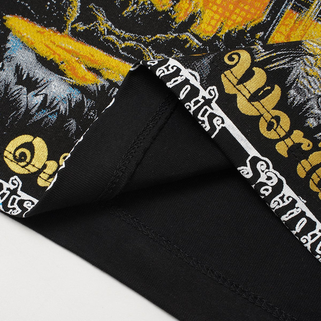 SAINT UFO Alien Graphic Short-Sleeve T-Shirt — detail