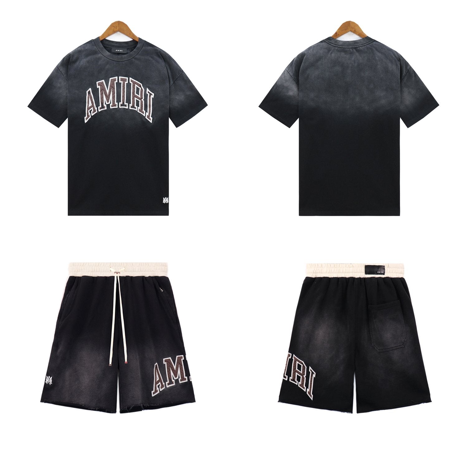 AMIRI Vintage Collegiate Short-Sleeve Set — hero
