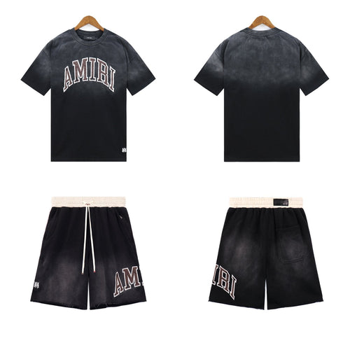 AMIRI Vintage Collegiate Short-Sleeve Set — hero