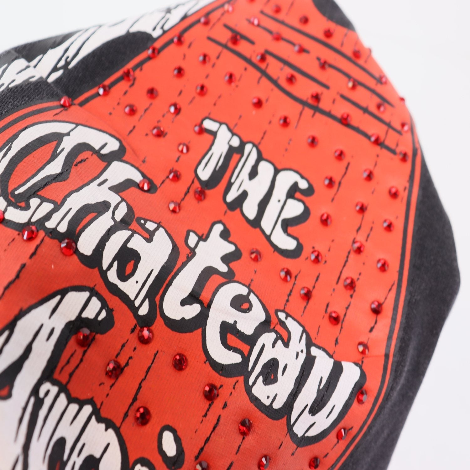 AMIRI The Chateau Rhinestone Graphic T-Shirt — detail