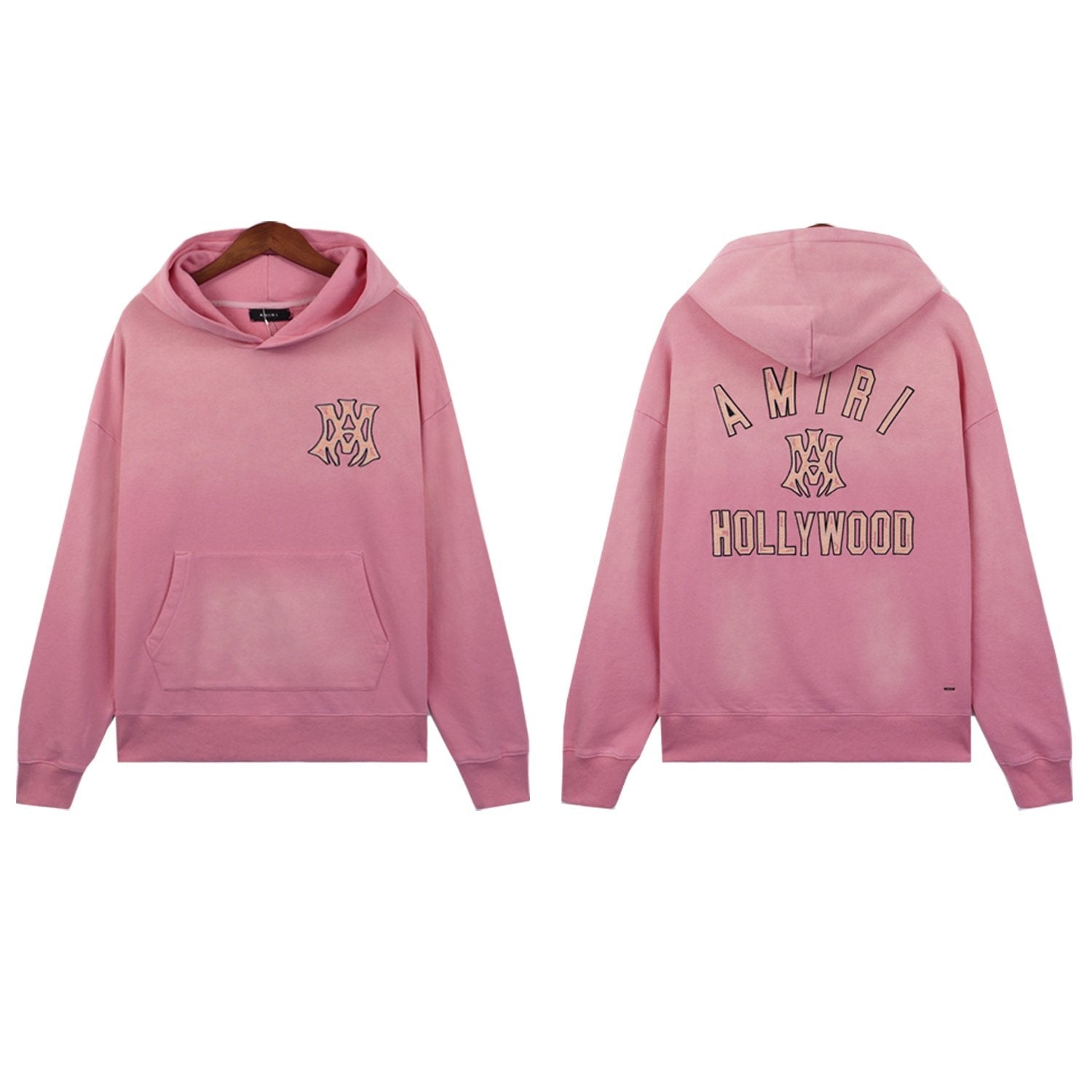 AMIRI Hollywood Collegiate Graphic Hoodie — front