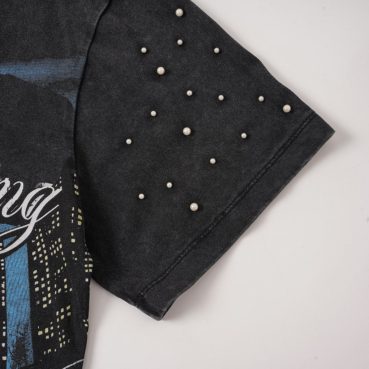 SAINT Racing Motorcycle Graphic T-Shirt — detail