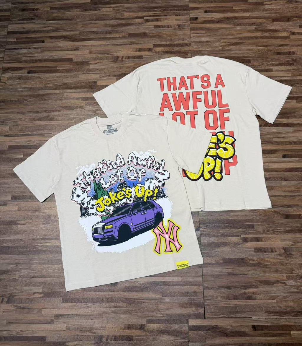 THAT'S A AWFUL LOT OF COUGH SYRUP Car Graphic T-Shirt — context