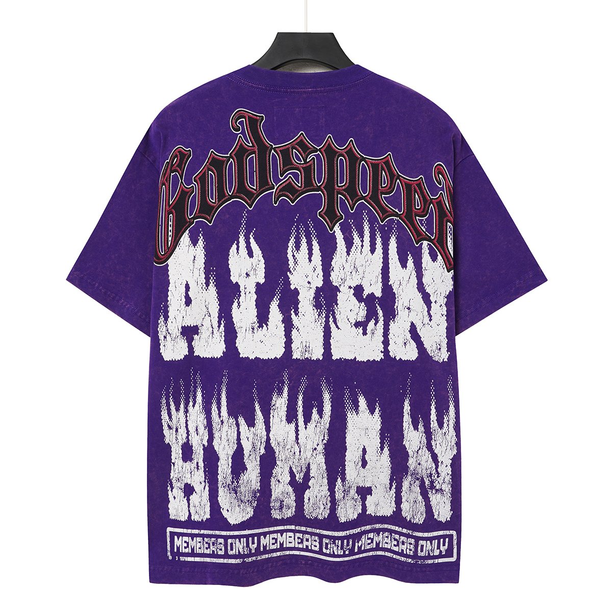 Godspeed Alien Human Graphic Short-Sleeve T-Shirt — back