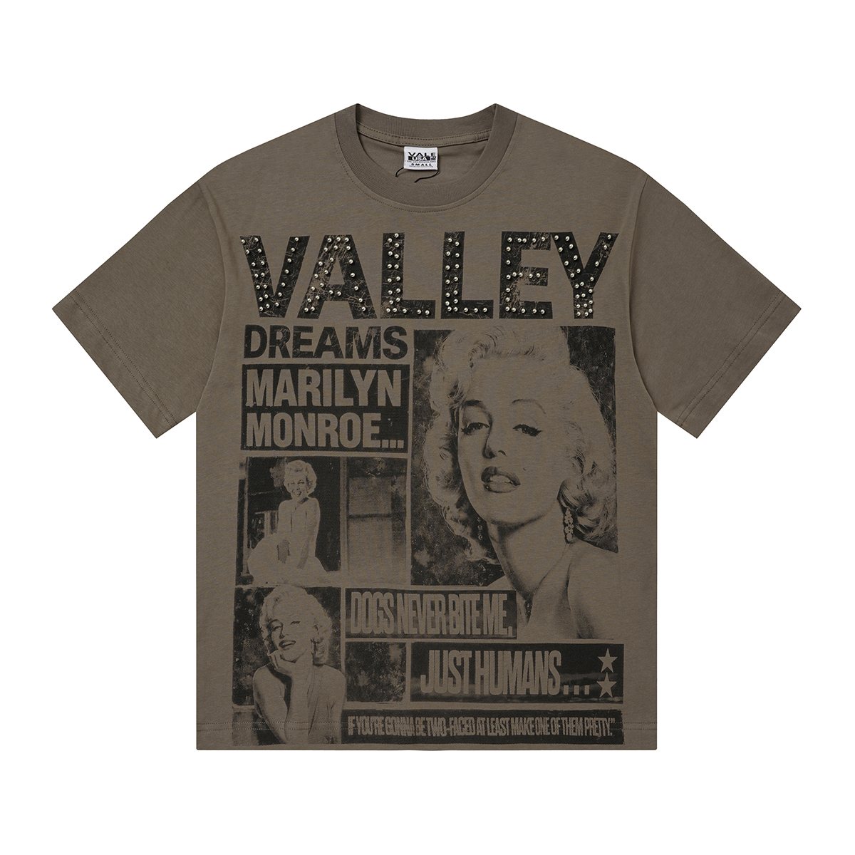 VALLEY Marilyn Monroe Dreams Graphic T-Shirt — front