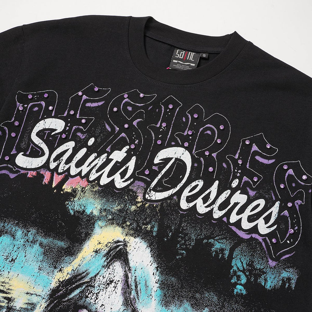 SAINT Desires Graphic Short-Sleeve T-Shirt — detail