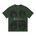 SAINT Racing Portrait Rhinestone Short-Sleeve T-Shirt — hero