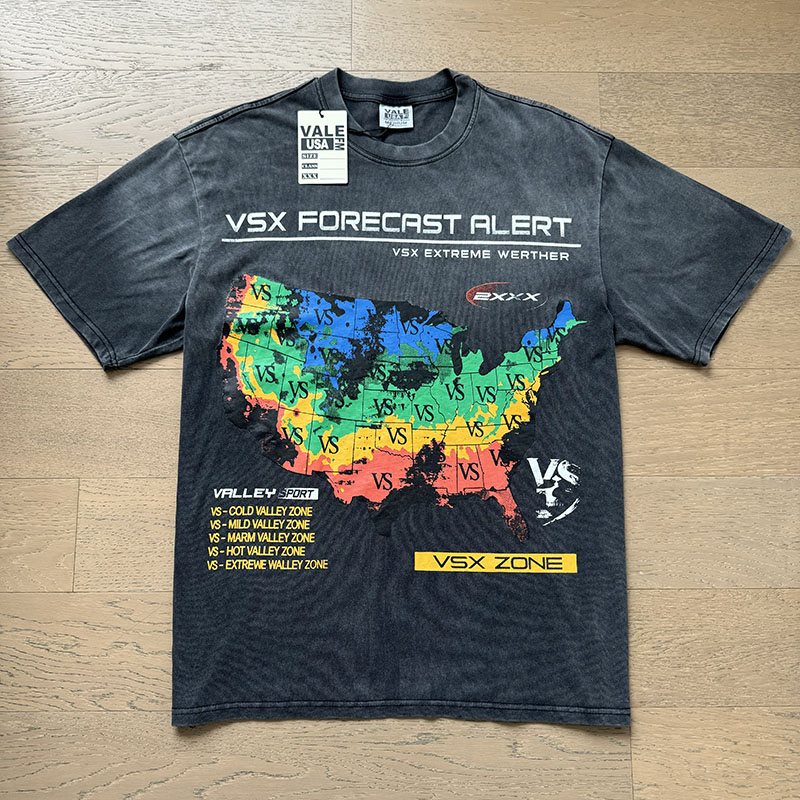 VALE USA Sport Zone Graphic T-Shirt — front