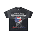 VALE USA Pure Bucket Basketball Graphic T-Shirt — hero