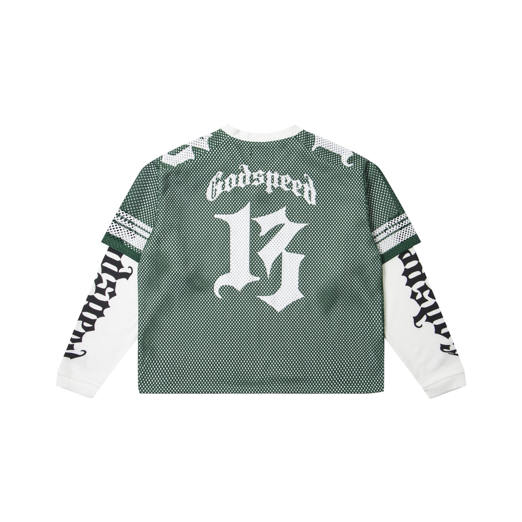 Godspeed Skull K-Back Mesh Long-Sleeve T-Shirt — back