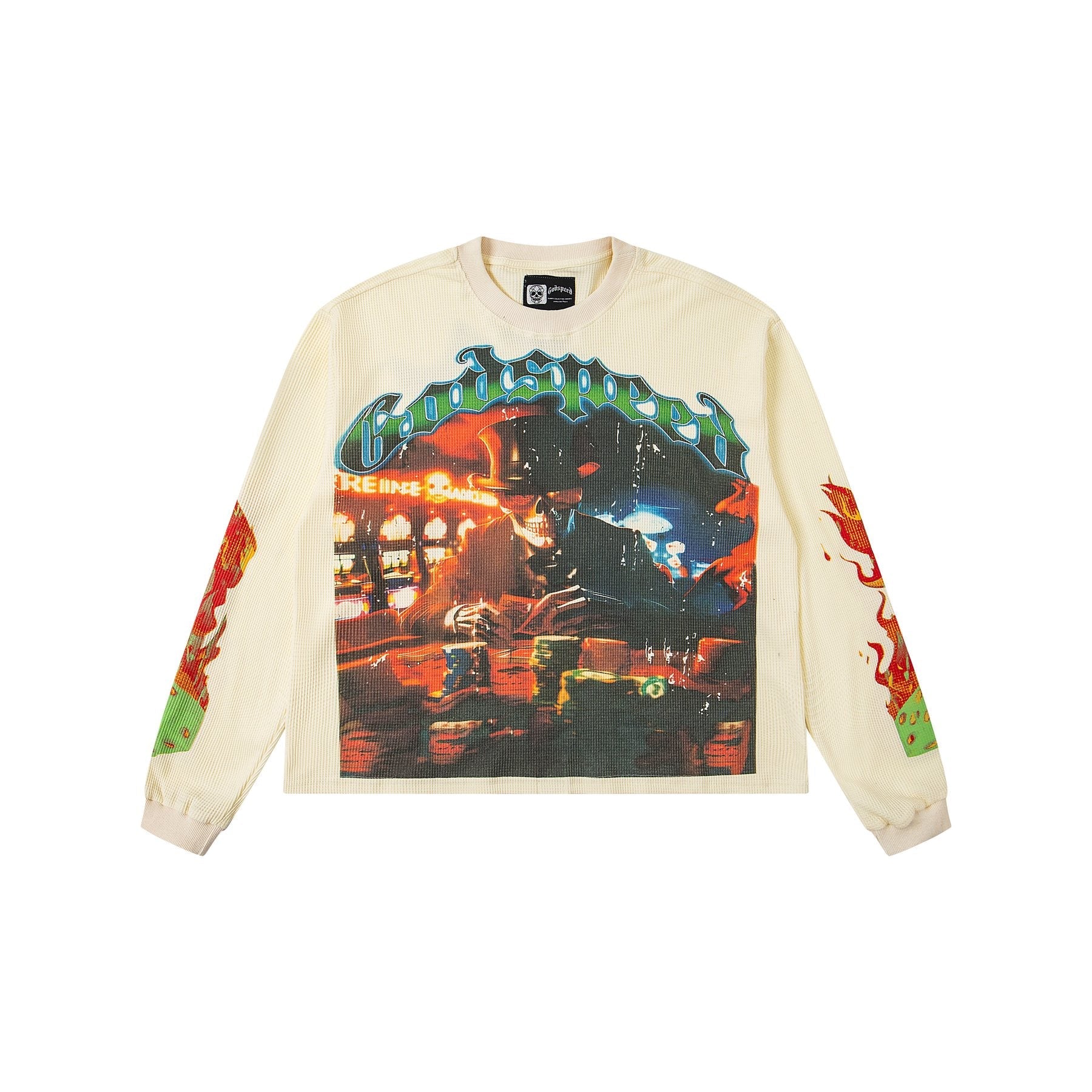Godspeed E Pluribus Unum Graphic Long-Sleeve T-Shirt — front