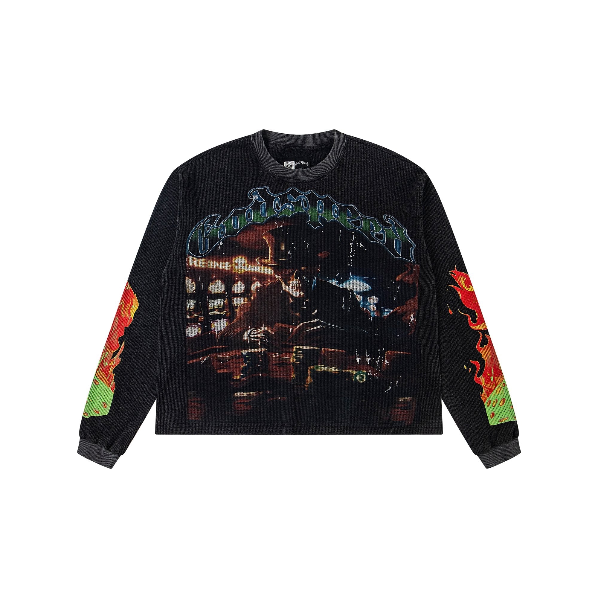 Godspeed E Pluribus Unum Graphic Long-Sleeve T-Shirt — hero