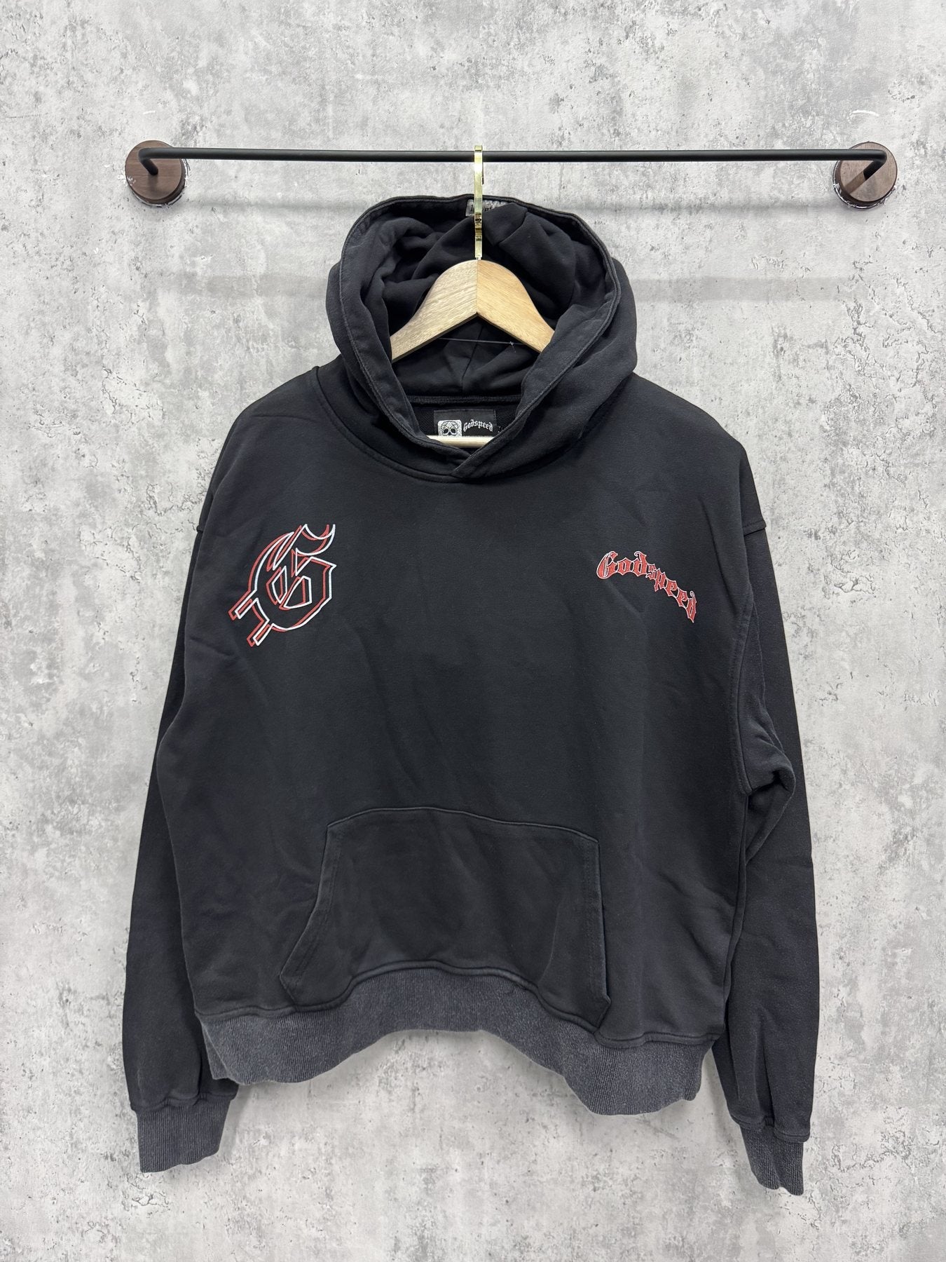 Godspeed Statue Graphic Hoodie — front