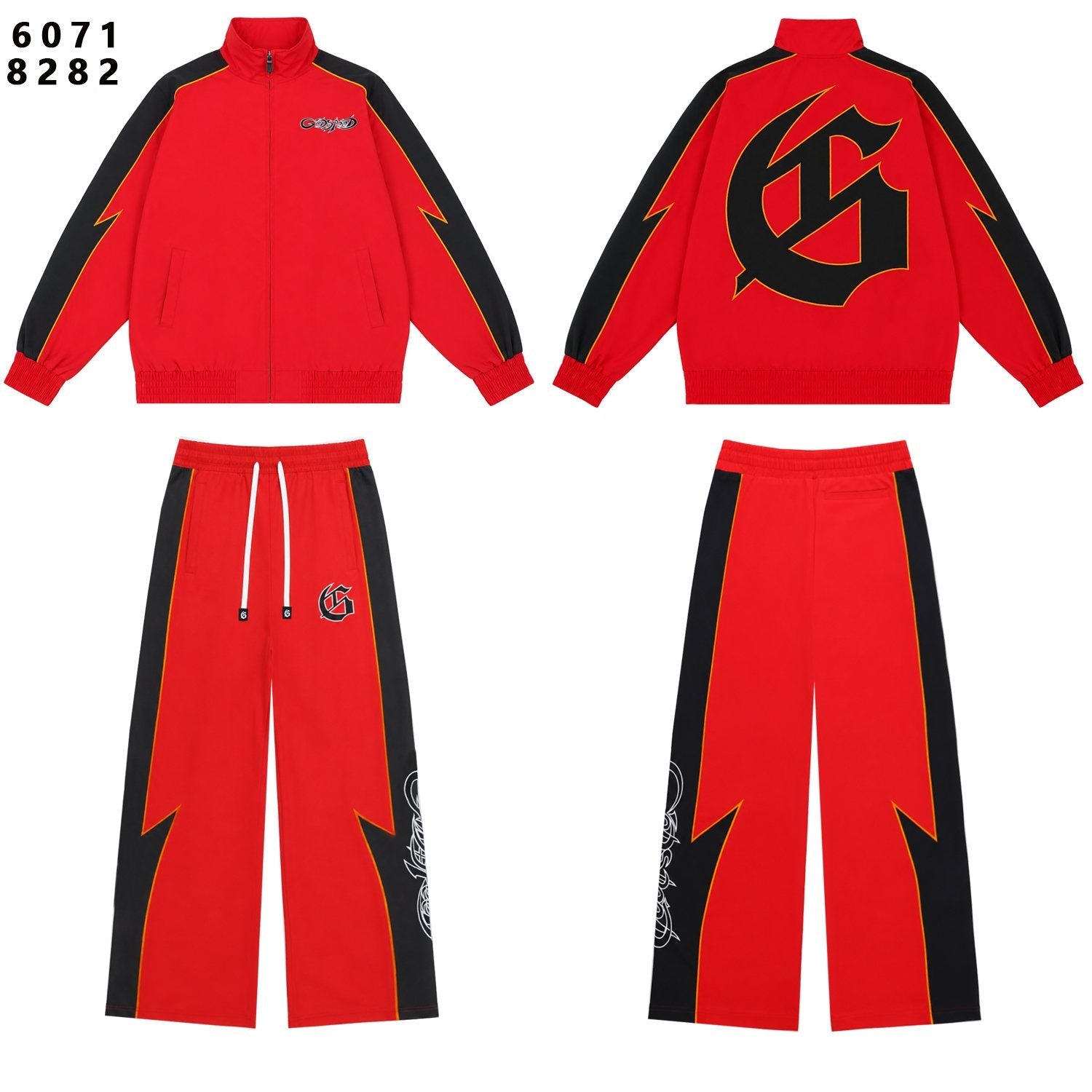 Godspeed Gothic G Contrast Panel Tracksuit Set — hero