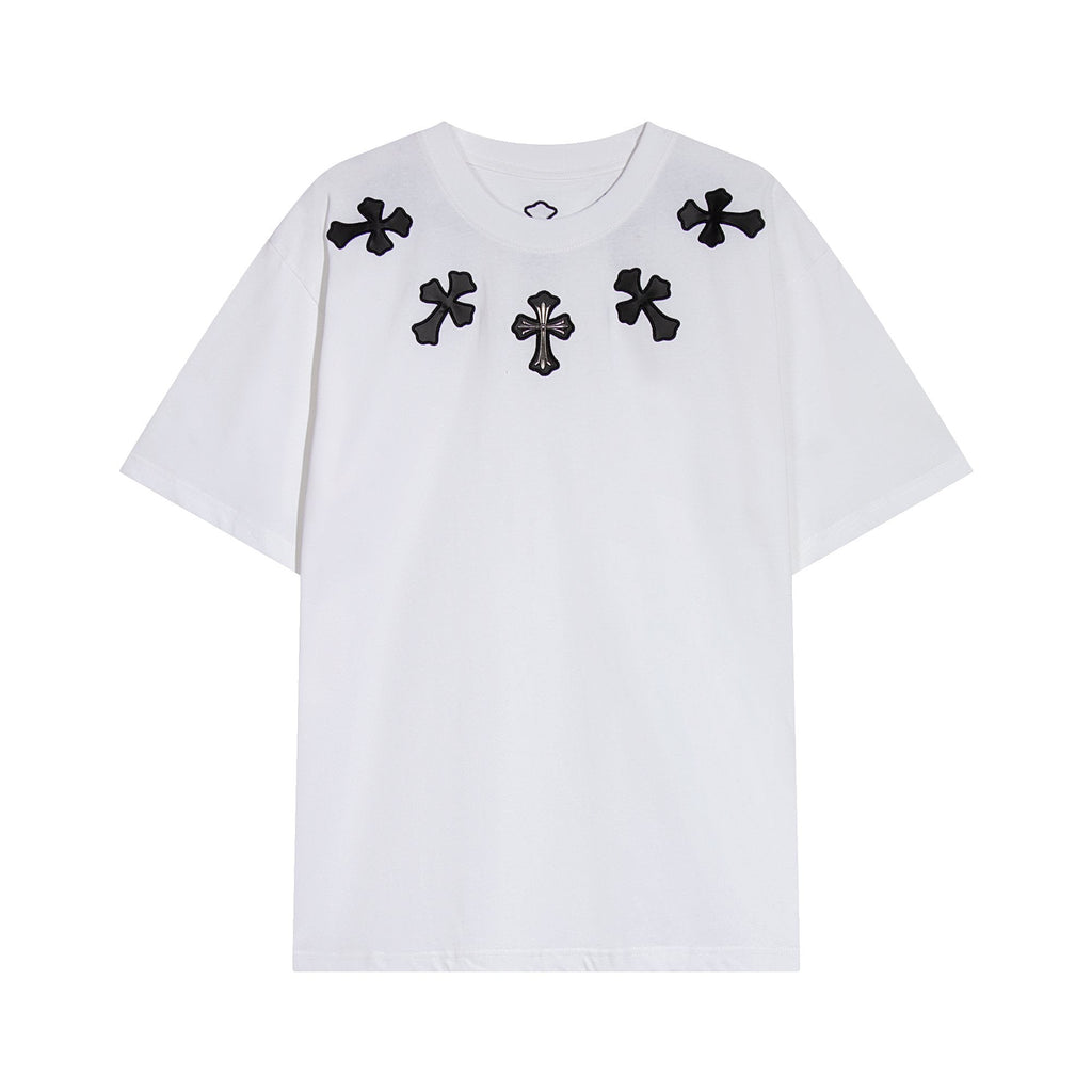 Chrome Hearts Cross Applique Short-Sleeve T-Shirt — hero