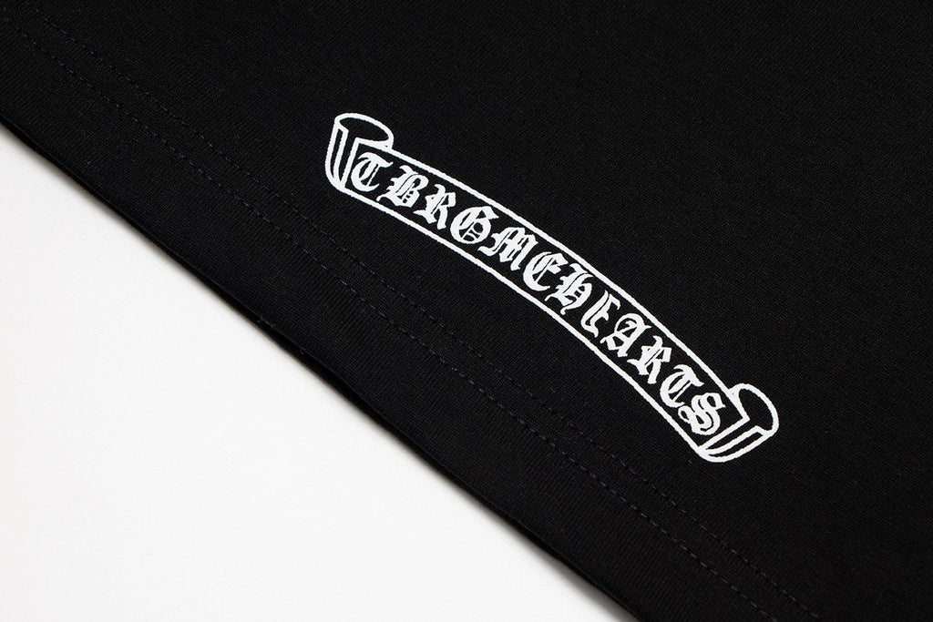 Chrome Hearts Horseshoe Floral Graphic T-Shirt — detail