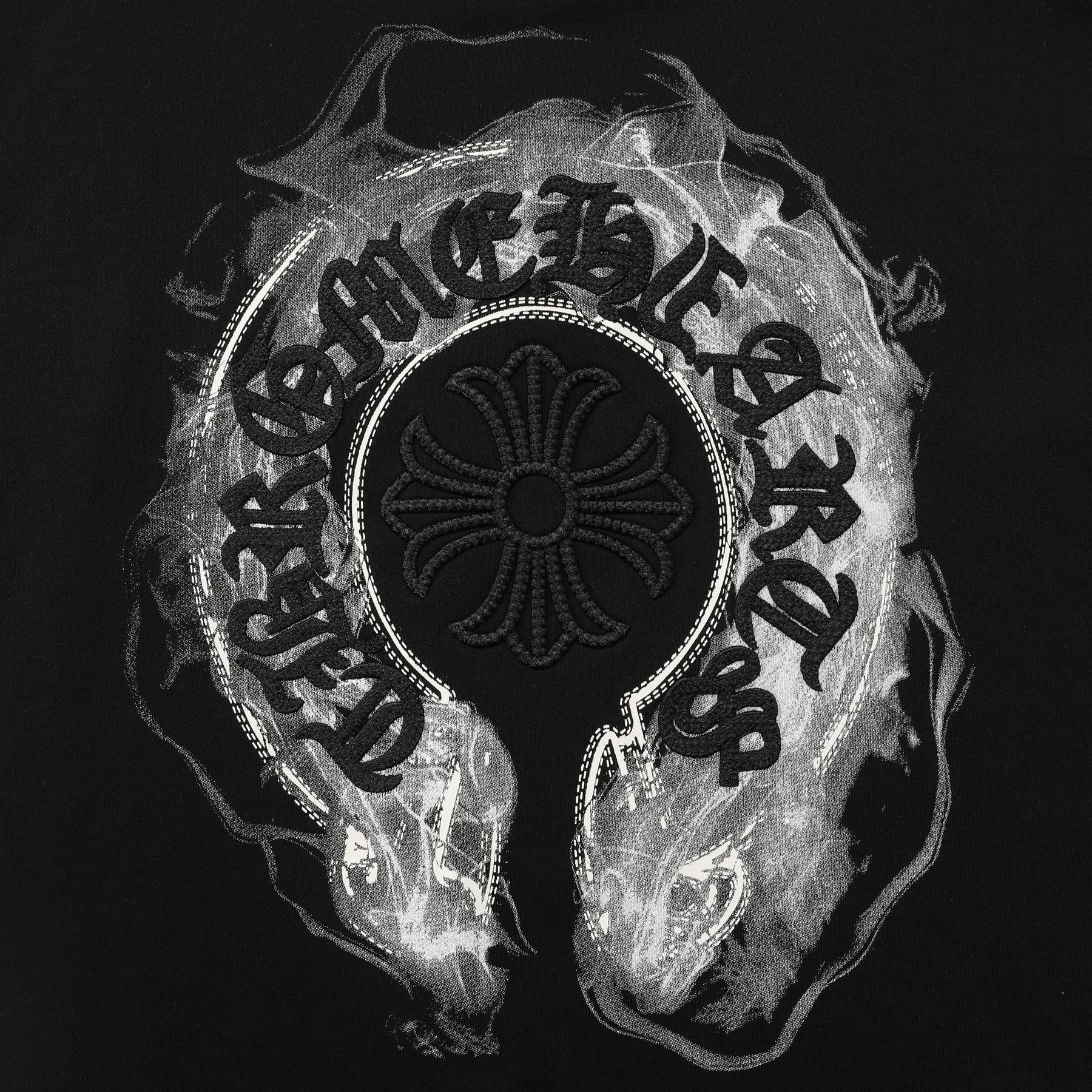 Chrome Hearts Cross Graphic Crewneck Sweatshirt — detail