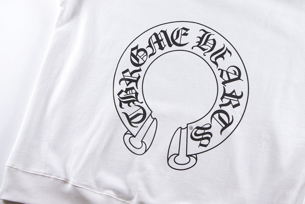 Chrome Hearts Slogan Graphic Hoodie — detail