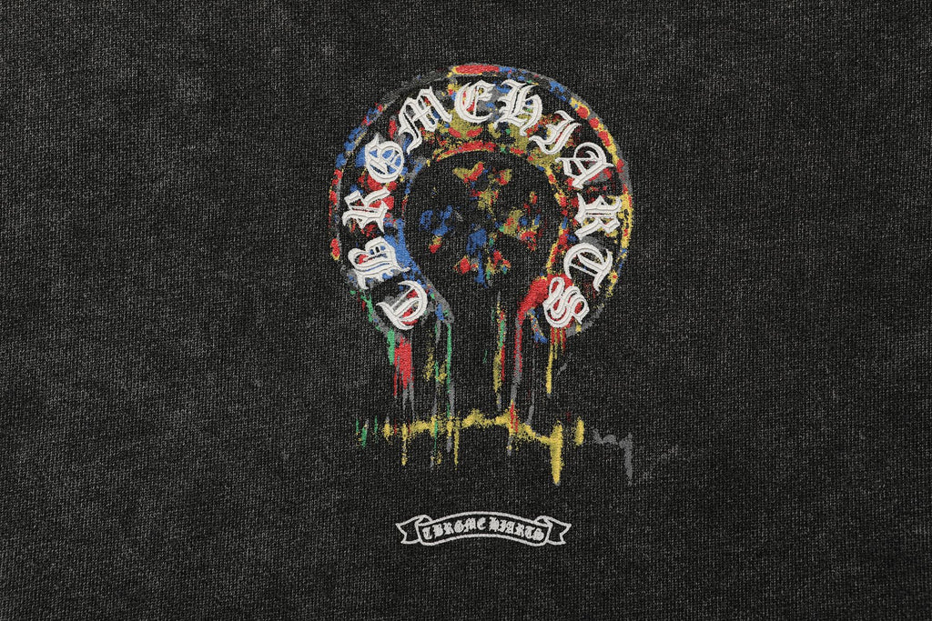 Chrome Hearts Sanskrit Graphic Pullover Hoodie — detail