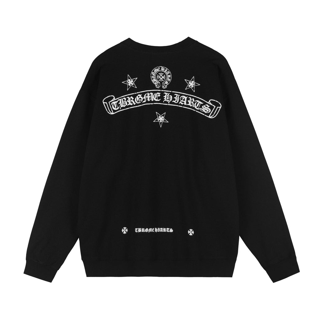 Chrome Hearts Gothic Motif Crewneck Sweatshirt — back