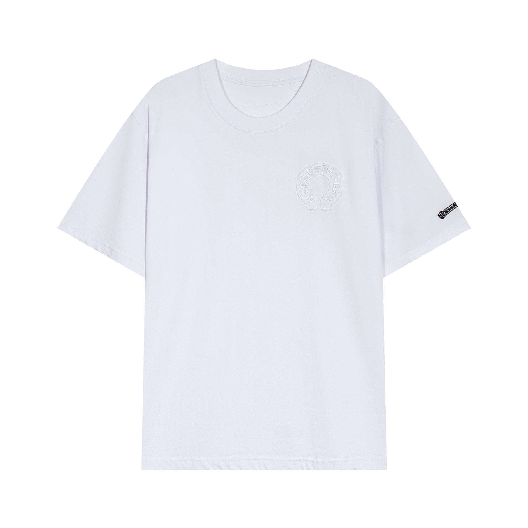Chrome Hearts Horseshoe Floral Graphic T-Shirt — front