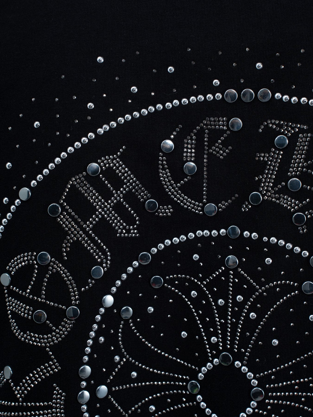 Chrome Hearts Rhinestone-Style Graphic T-Shirt — detail
