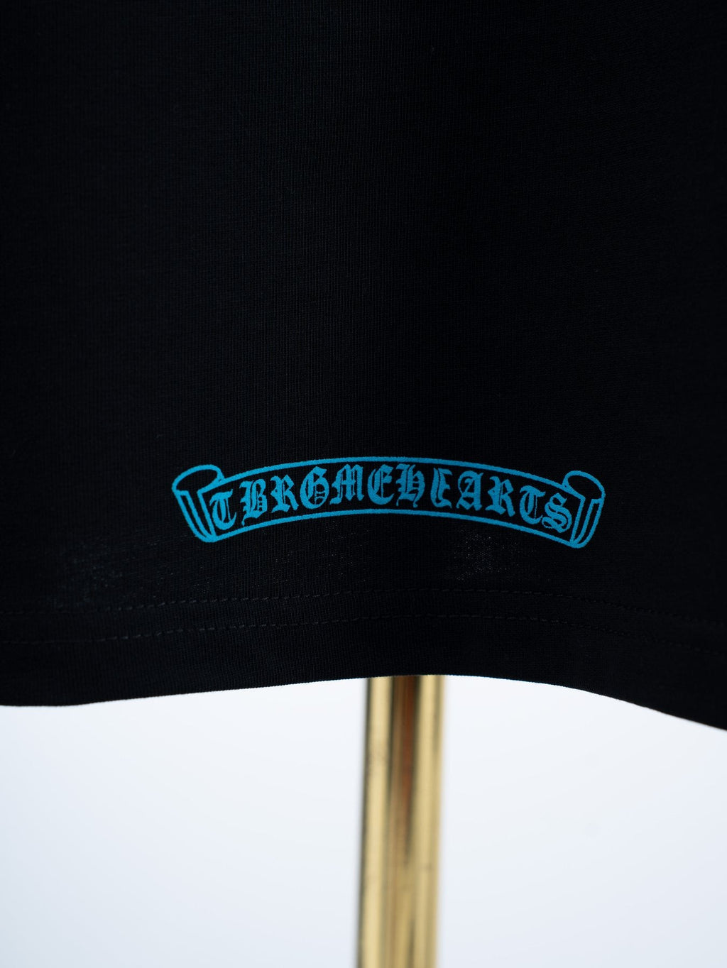 Chrome Hearts Horseshoe Slogan Graphic T-Shirt — detail