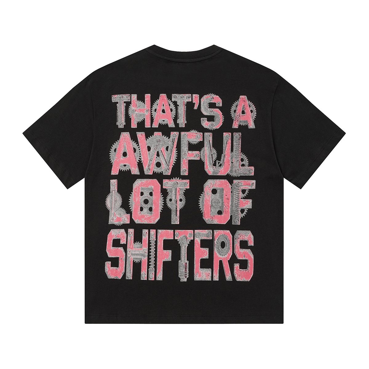 THAT'S A AWFUL LOT OF COUGH SYRUP Front & Back Graphic T-Shirt — back