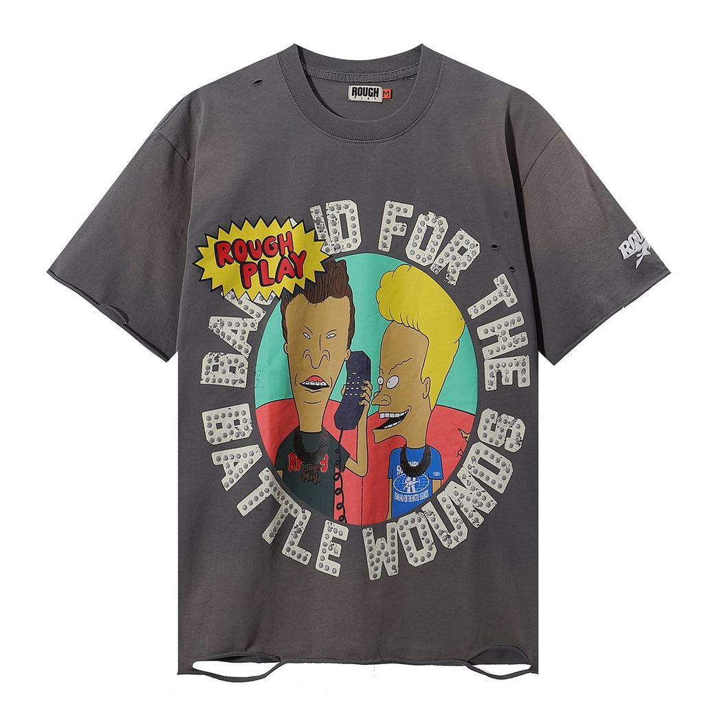 Rough Play Beavis and Butthead Van Graphic T-Shirt — hero