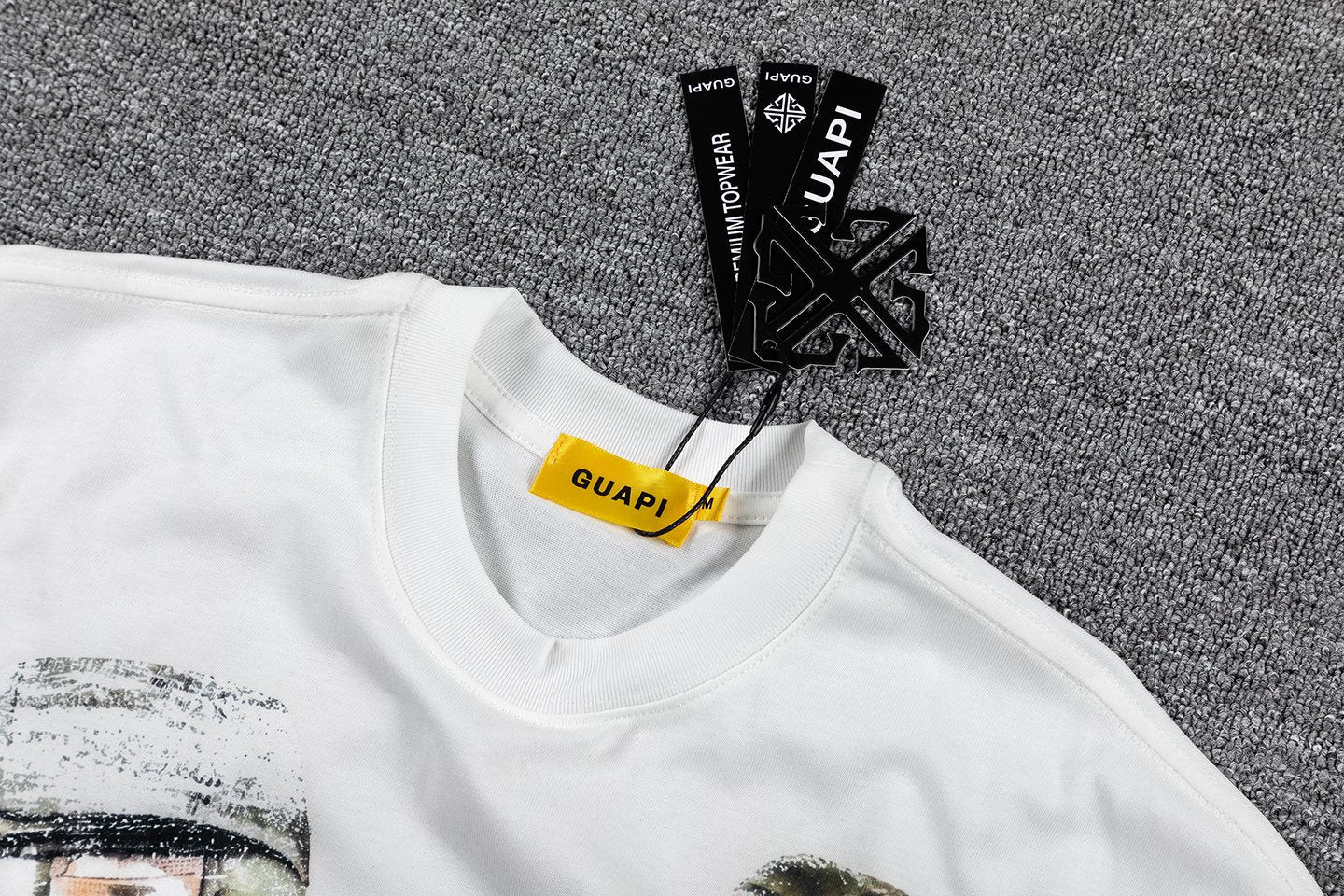 GUAPI Kartel Commandment Graphic T-Shirt — neck_label