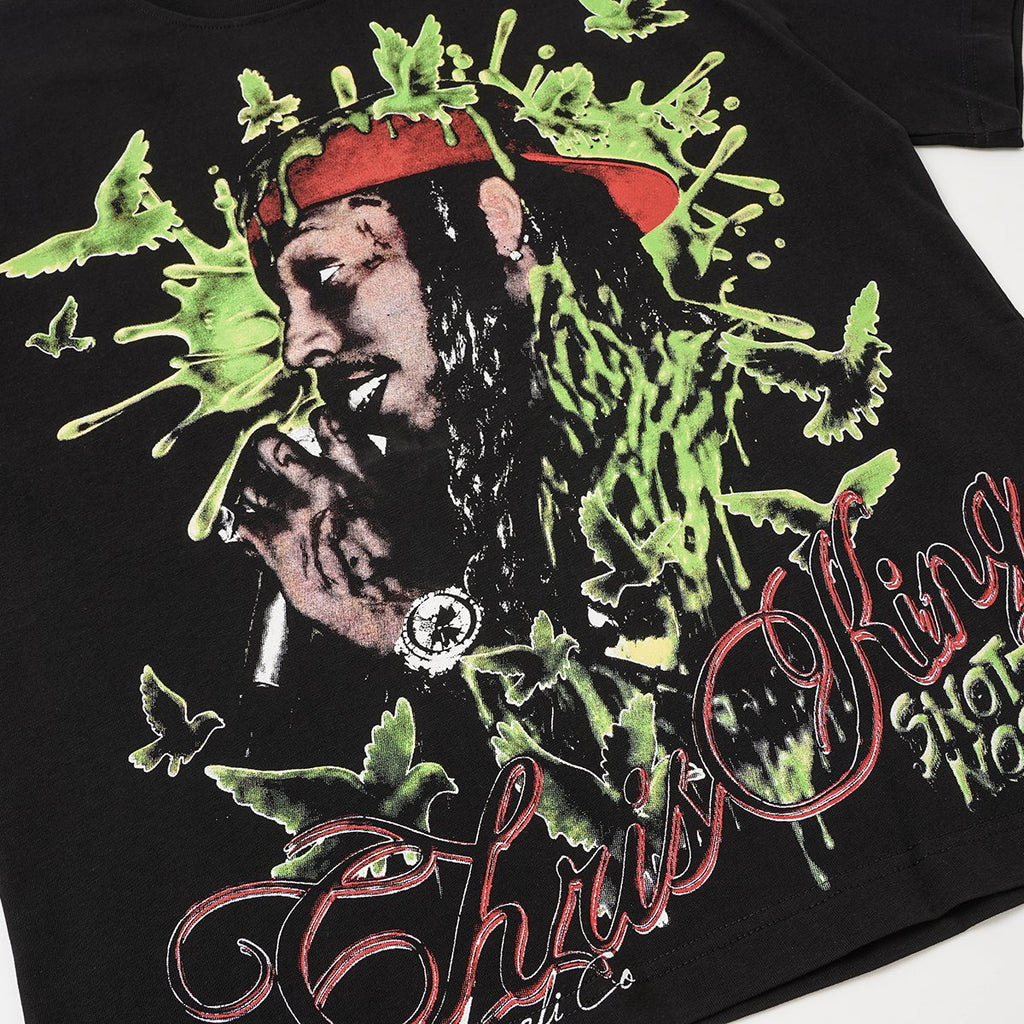 ASAALL Portrait Graphic Short-Sleeve T-Shirt — detail