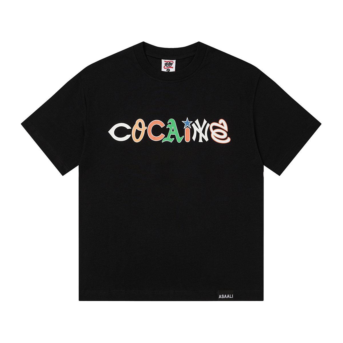 ASAALL Multicolor Wordmark Graphic T-Shirt — hero