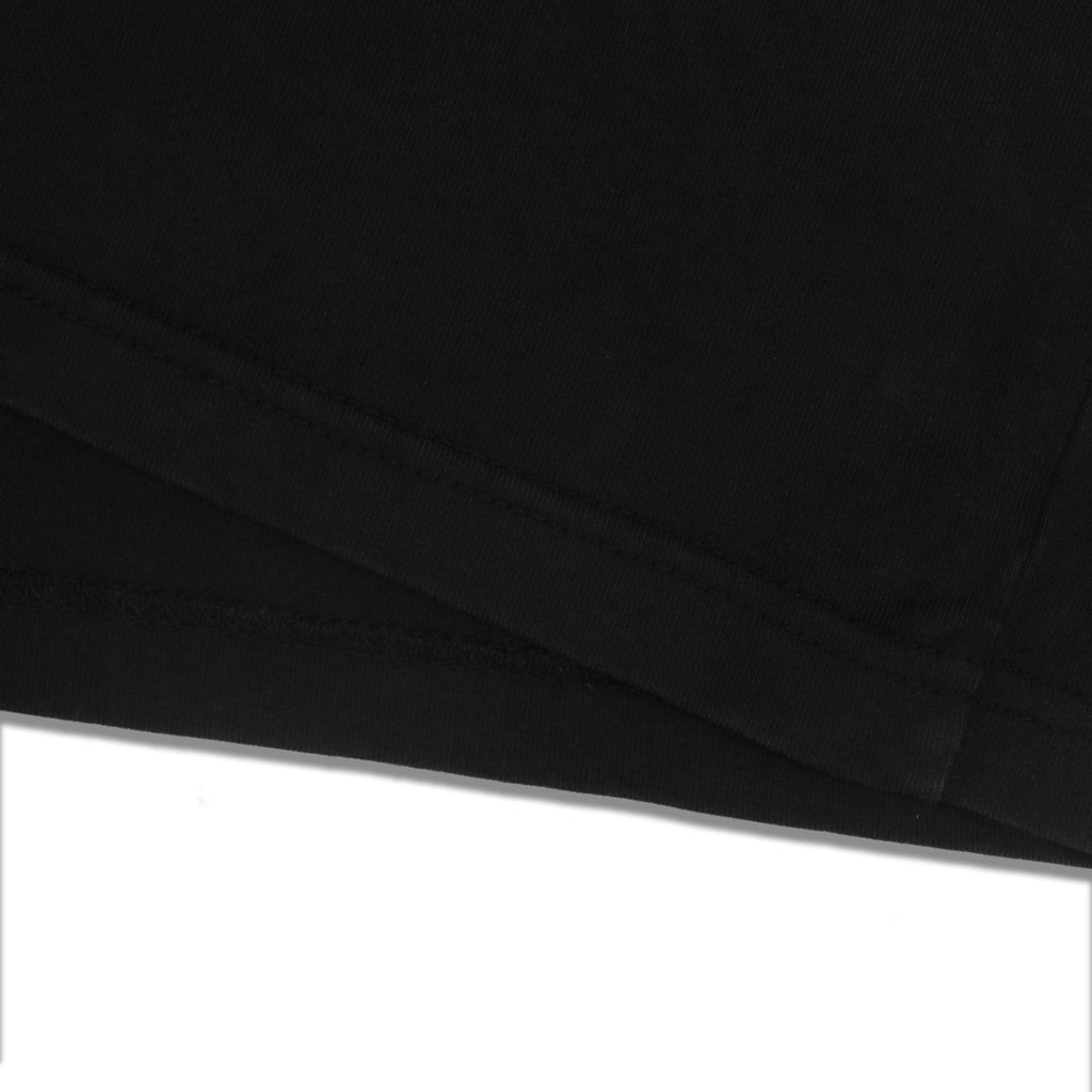 Saint Vanity Daytona Motorcycle Graphic T-Shirt — fabric_closeup