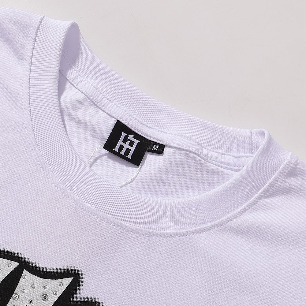 Life Hustlere Pary Praying Angel Graphic T-Shirt — neck_label