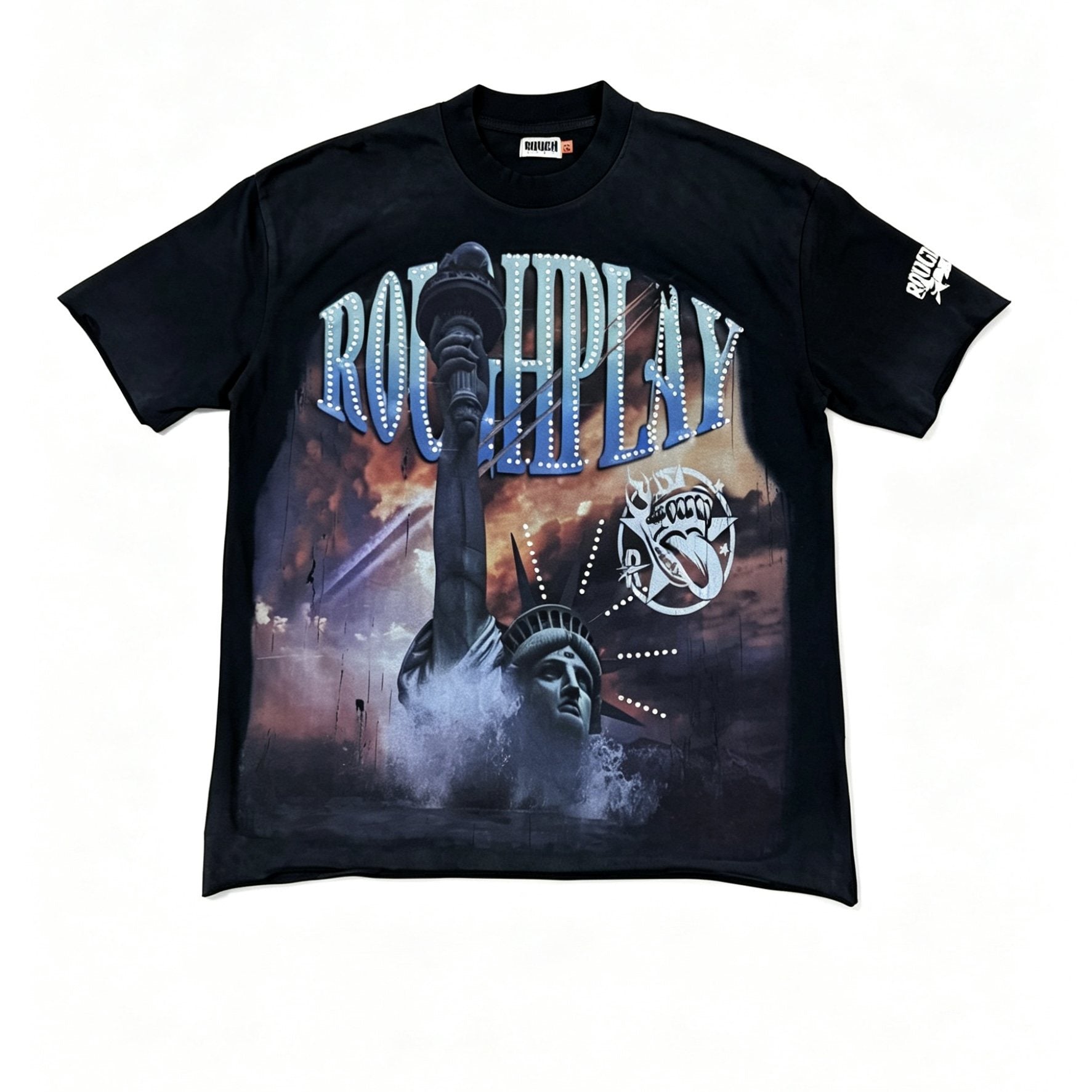 Rough Play Statue of Liberty Graphic T-Shirt — hero