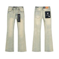 VALABASAS Light Blue Flare Jeans — hero