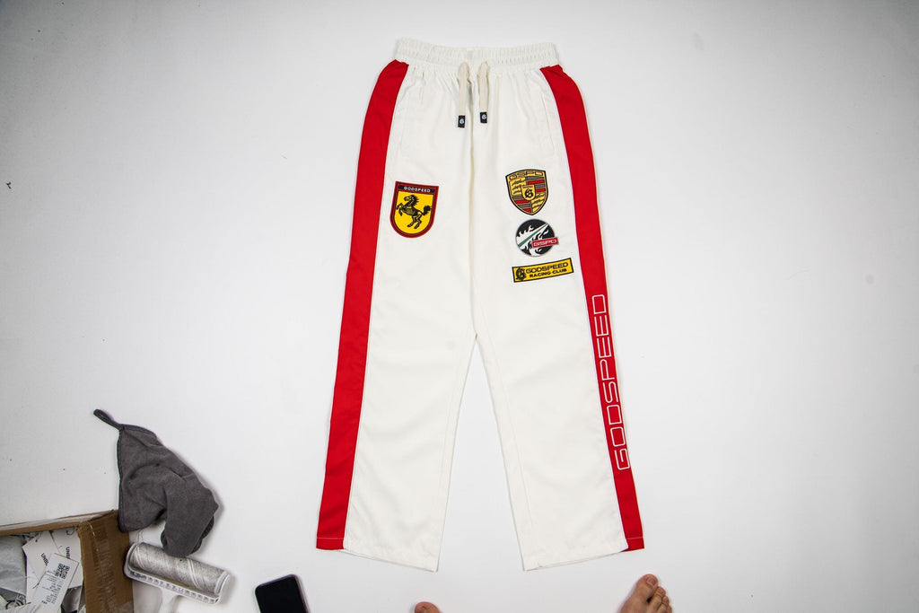 Godspeed Racing Patch Track Pants — context