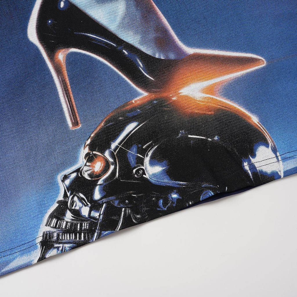 Godspeed High-Heel Skull Graphic T-Shirt — detail