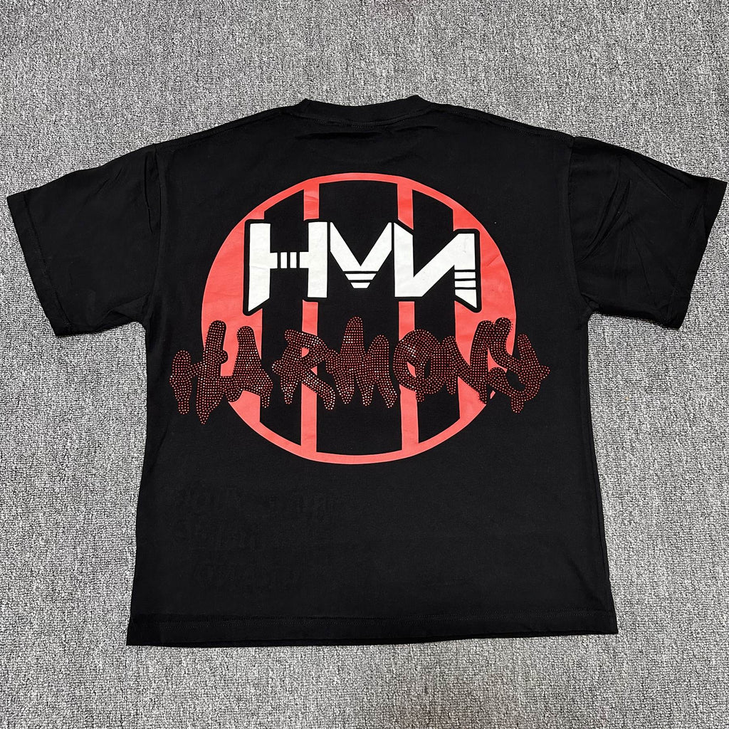 HARMONY Horror Graphic Short-Sleeve T-Shirt — back