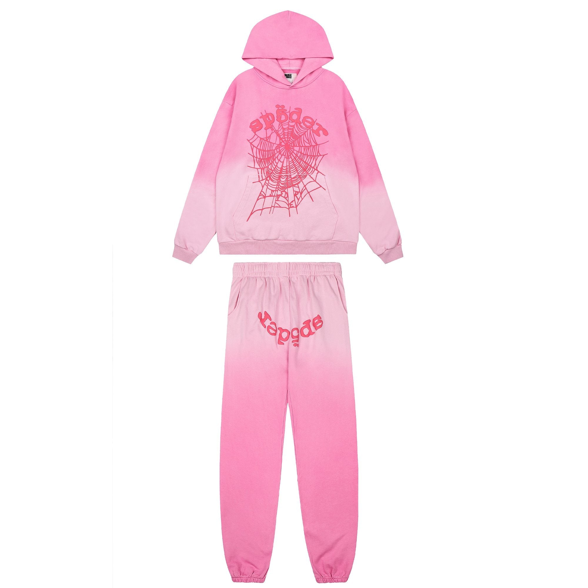 Sp5der Spider Web Hoodie & Sweatpants Set — hero