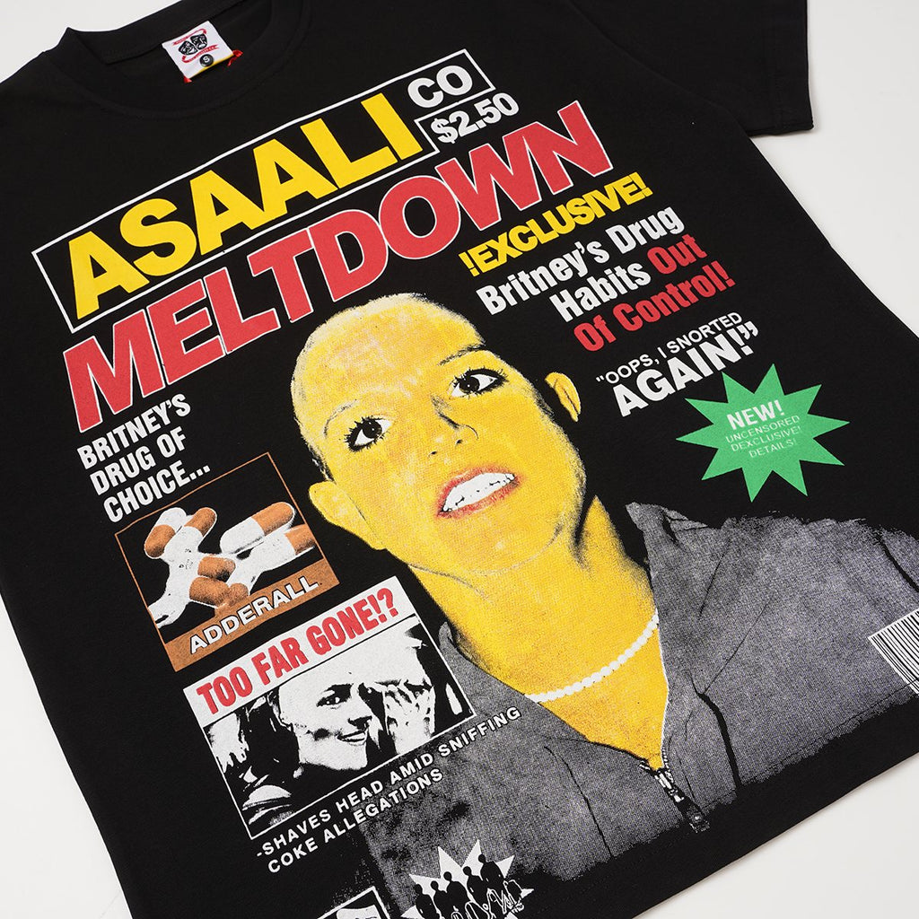 ASAALL Collage Graphic T-Shirt — detail