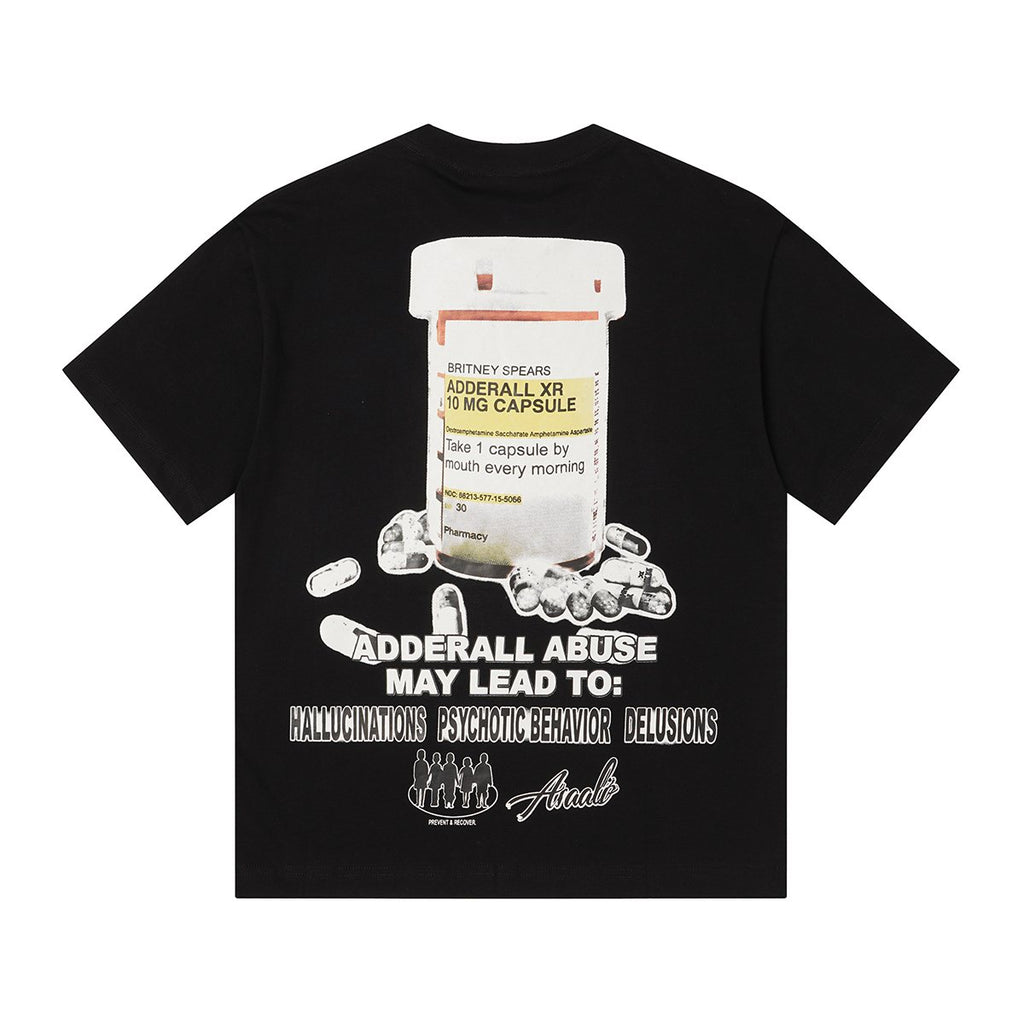 ASAALL Collage Graphic T-Shirt — back