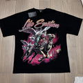 MIXED EMOTION Horse-and-Rider Graphic T-Shirt — hero