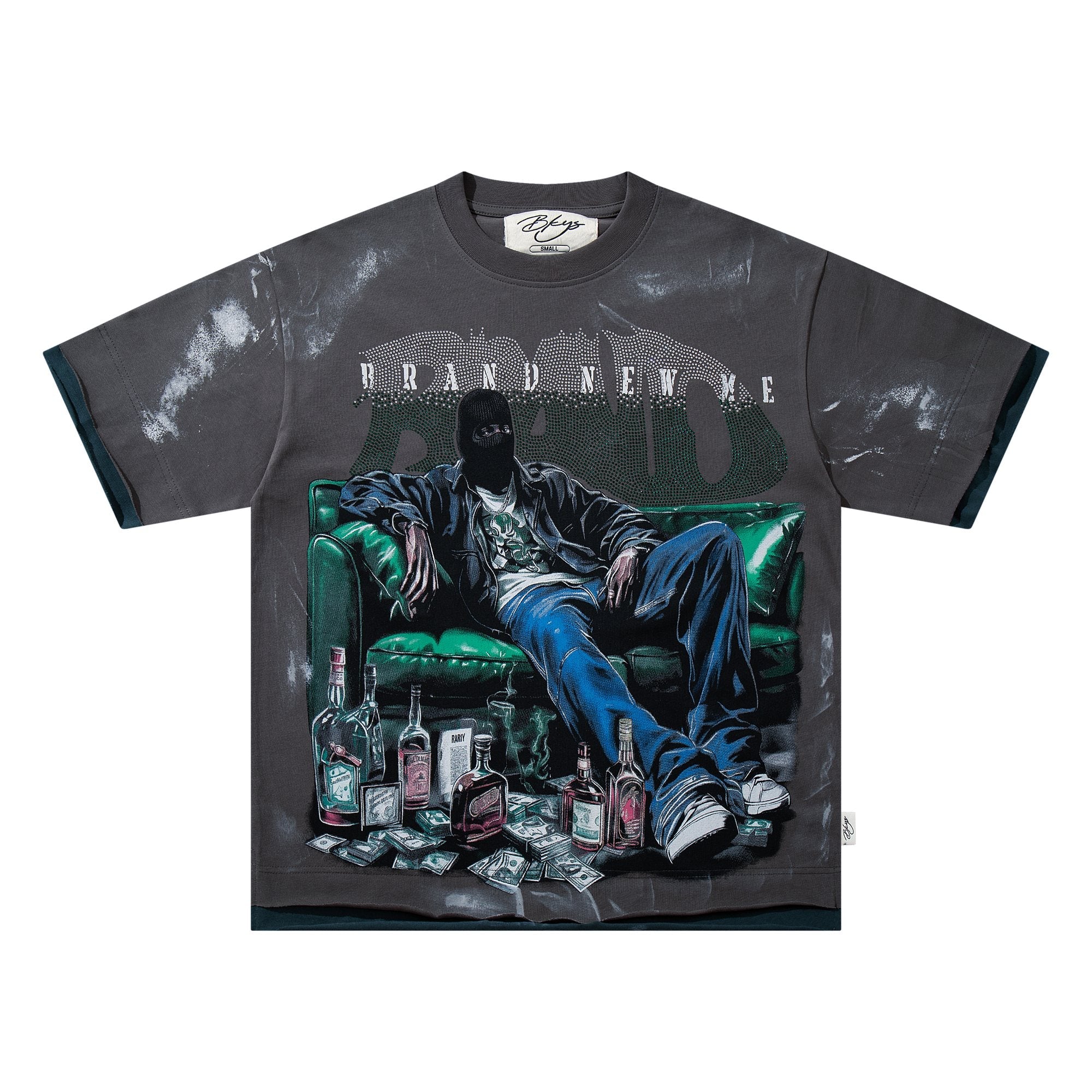 BKYS Revival Seated Figure Graphic T-Shirt — hero