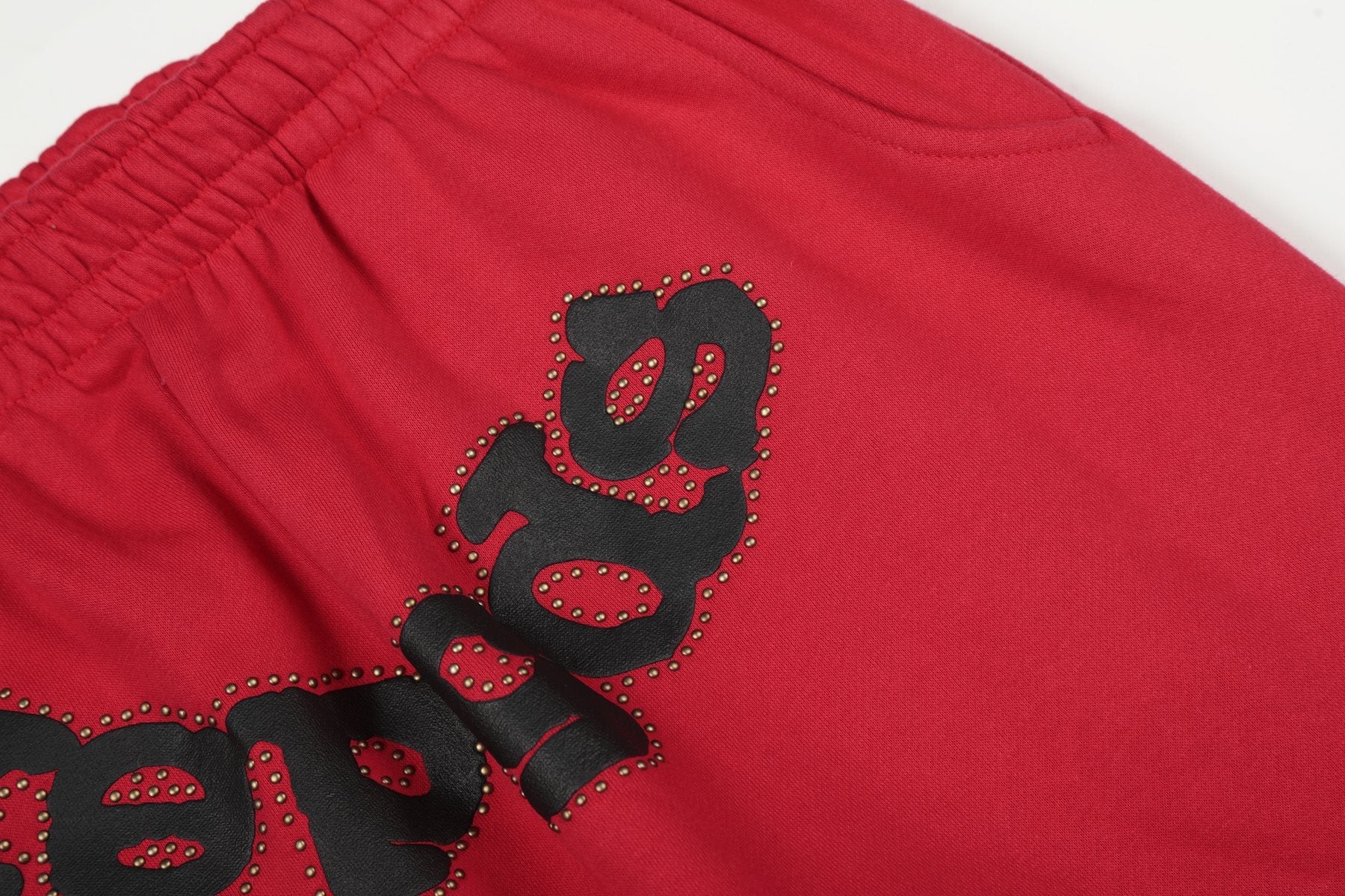 Sp5der Spiderweb Graphic Hoodie & Jogger Matching Set — detail
