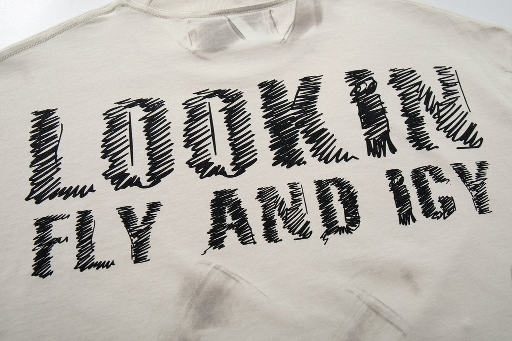 BKYS Revival Lookin Fly and Icy Graphic T-Shirt — detail