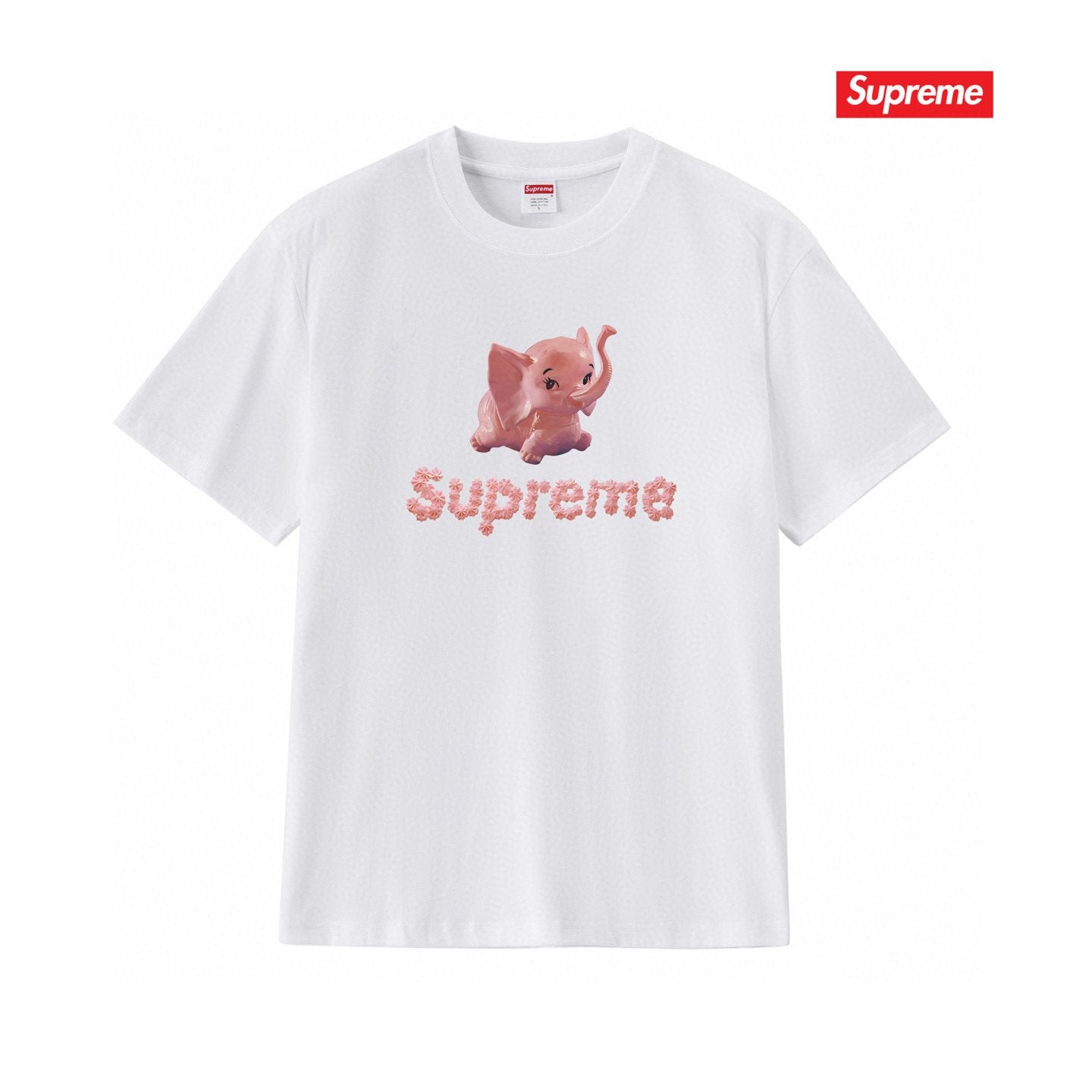 Supreme Elephant Graphic T-Shirt — front