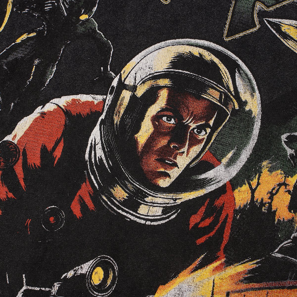 Godspeed Astronaut Sun-Eye Graphic T-Shirt — detail