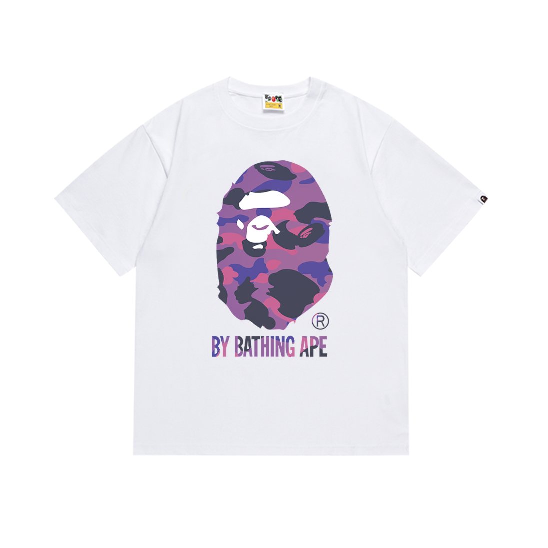 BAPE Camo Ape-Head Graphic T-Shirt — front