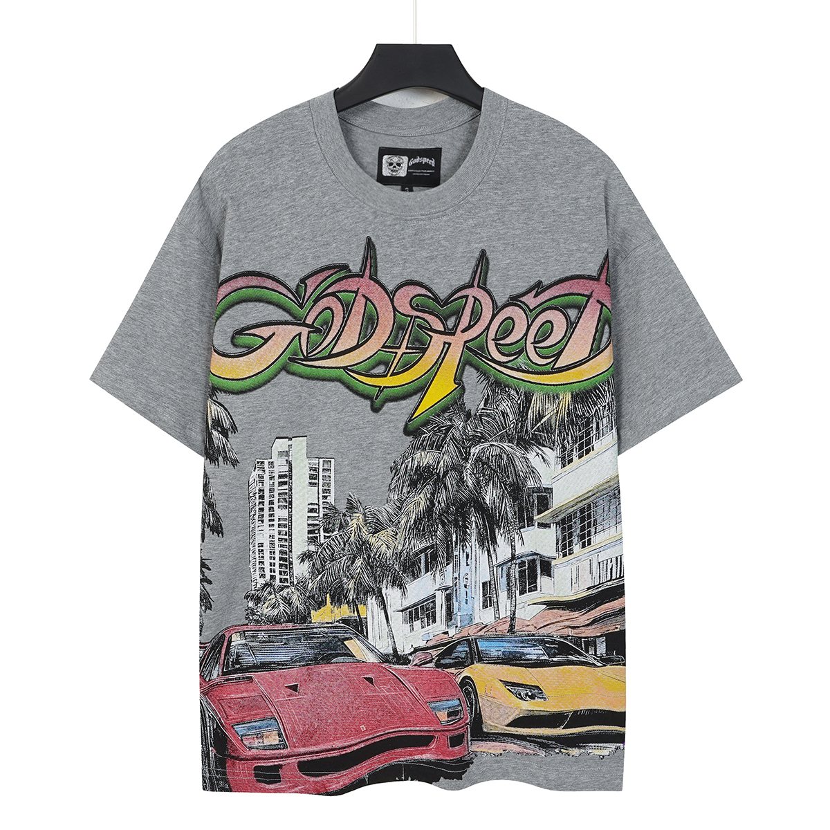 Godspeed Car City G-Back Graphic T-Shirt — hero